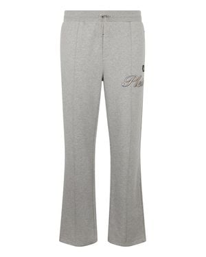 Philipp Plein Tracksuit Pants Basic - Gray