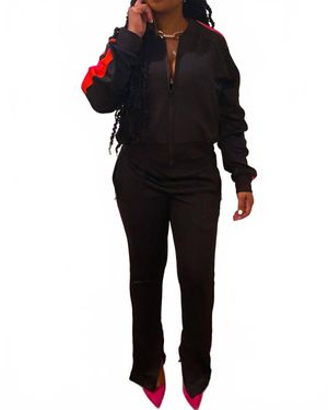 JBLA Don'T Track Me Tracksuit - Black