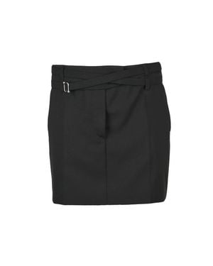 Sportmax Fify Mini Skirt - Black