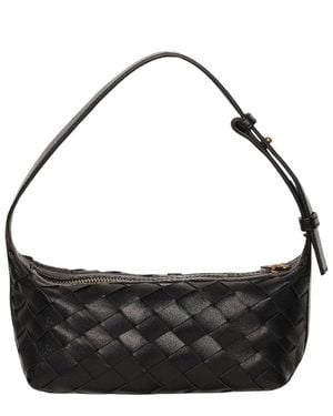 Walter Baker Aurora Leather Satchel - Black