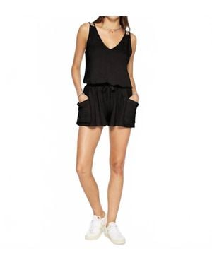 Ramy Brook Mary Romper - Black