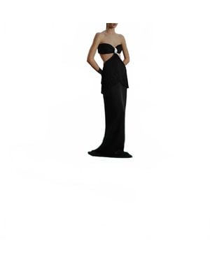 Baobab Dua Strapless Dress - Black