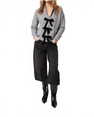 John + Jenn Micah Cardigan Top - Black