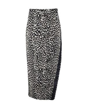 Roberto Cavalli Long Skirt - Black