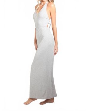 Rusty Quincy Slip Maxi Dress - Gray