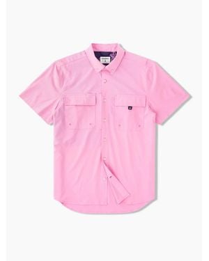 Chubbies The N' Proud Shirt Jersey Button-Down Dsgl1213 - Pink