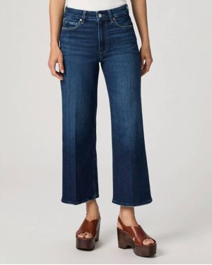 PAIGE Anessa Wide Leg Jean - Blue