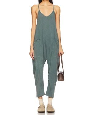 Free People Hot Shot Bodysuit - Green
