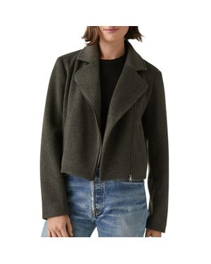 Michael Stars Amelia Moto Jacket - Black