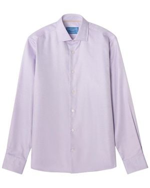Robert Talbott Reynolds Double Twill Dress Shirt - Purple