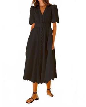 Scarlett Poppies Euphoria Long Dress - Black