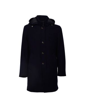 Montecore Rain System Detachable Hood Coat - Blue