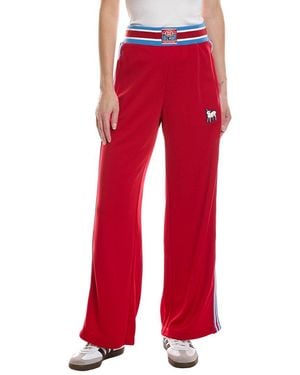 Mother Sport Rib Personal Best Sneak Pant - Red