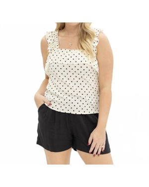 Grace + Emma Amber Tank Top - Black