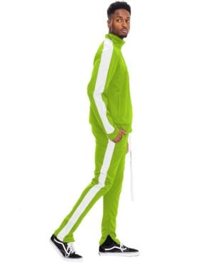 TRUEDAMES Single Stripe Track Set - Green