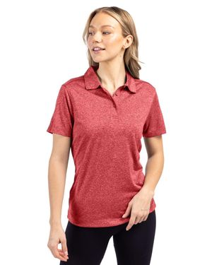 Clique Charge Active Short Sleeve Polo - Red