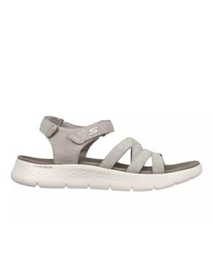 Skechers Gowalk 5 Harmony Strappy Sandals - Metallic