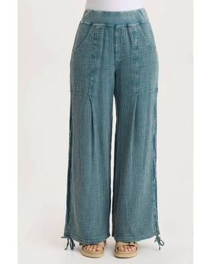 XCVI Lenka Wide Leg Pants - Blue