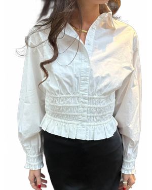 LOVE THE LABEL Rolo Top - Gray