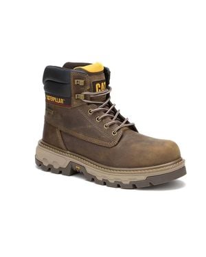 Caterpillar Colorado Equip 6" Waterproof Composite Toe Work Boot - Brown