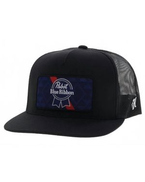 Hooey Pabst Ribbon 5-Panel Adjustable Snapback Cap - Blue