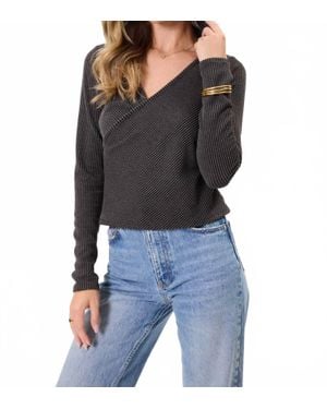 Kylie Paige Danielle Top - Black
