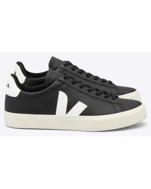 Veja Campo Leather Sneakers - Black