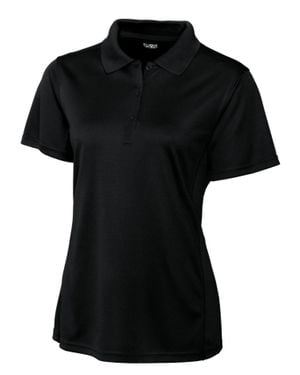 Clique Ice Lady Pique Polo Shirt - Black