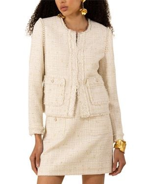 Hale Bob Zaylee Wool-Blend Cardigan - Natural