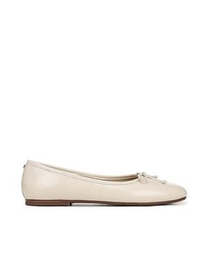 Sam Edelman Alie Bow Ballet Flats - Natural