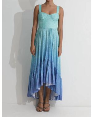 Kleid Arya High Low Dress - Blue