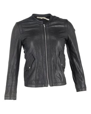 Isabel Marant Étoile Perforated Zipped Jacket - Gray