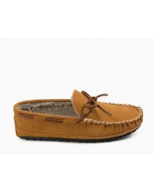 Minnetonka Casey Slip On - Brown
