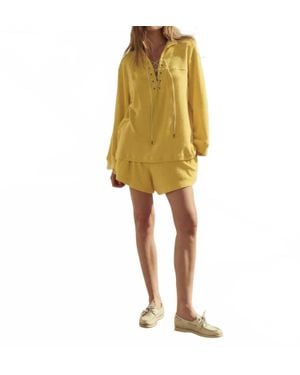 The Great Micro Terry Swing Short - Yellow
