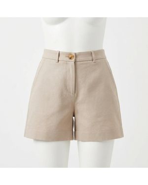 Spanx Supersmooth Stretch Twill Short - Natural