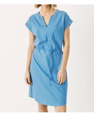 Part Two Riviera Stripe Ilima Dress - Blue