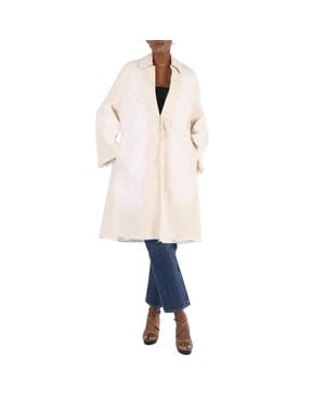 Marni Ladies Dust Coat - Natural
