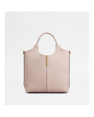 Tod's Tote Shopping Bag - Pink