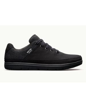 Lems Shoes Chillum Minimalist Lace-Up Shoe - Black