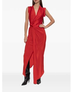 Designer Red Summer Wrap Dresses for Women - Up to 84% off | Lyst
