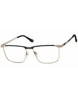 Haggar H295 Square Eyeglasses - Black