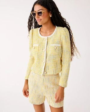Lilly Pulitzer Briar Boucle Jacket - Yellow