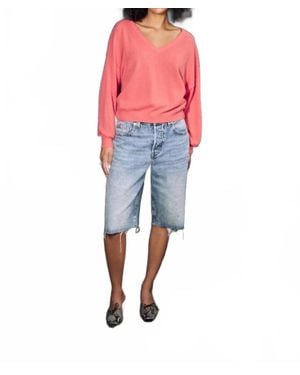 Colorush Abby Reversible Sweater - Blue