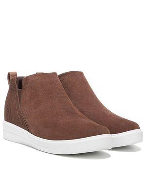 Ryka Vera Sneaker Suede Slip On Round Toe Casual Shoes Rhs6719 - Brown