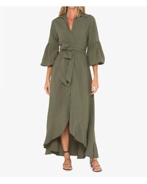 JBQ Lona Midi Dress - Green