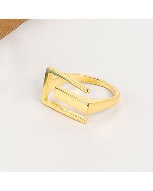 Fashnzfab Buckle Ring (Adjustable) - Metallic