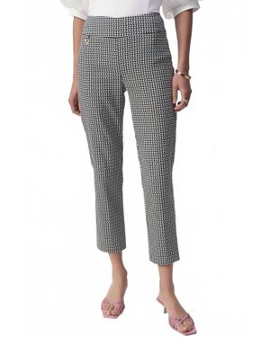 Joseph Ribkoff Slim Ankle Pant - Gray