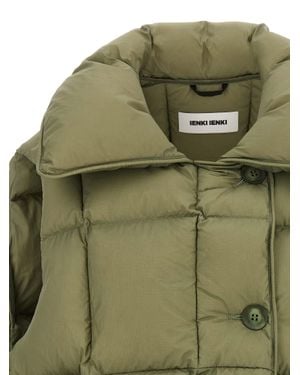 Ienki Ienki Nylon Sleeveless Jacket - Green