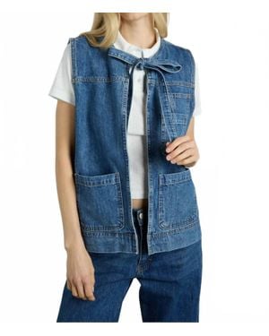 Damson Madder Milly Gilet - Blue