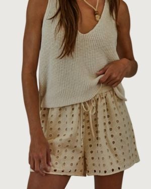 By Together Eva Pull On Short - Brown